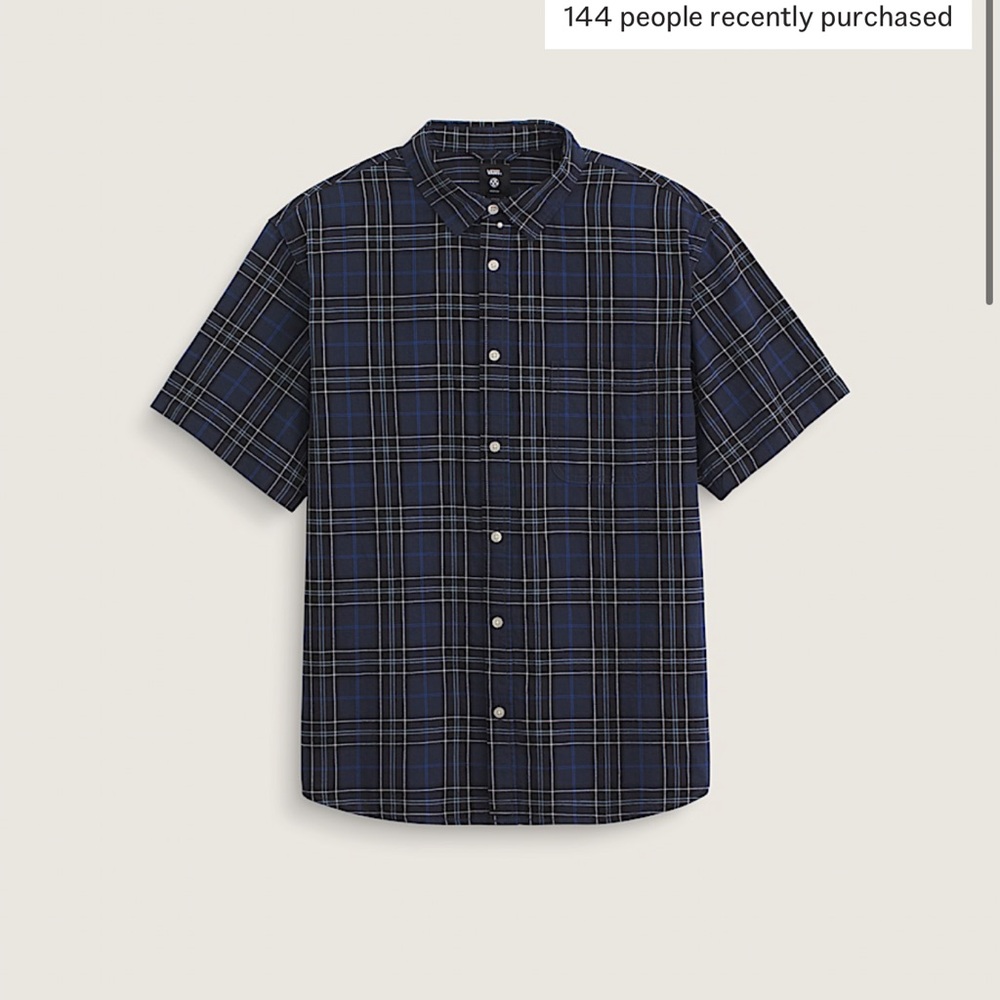 Vans Lawson Plaid Button Up Shirt